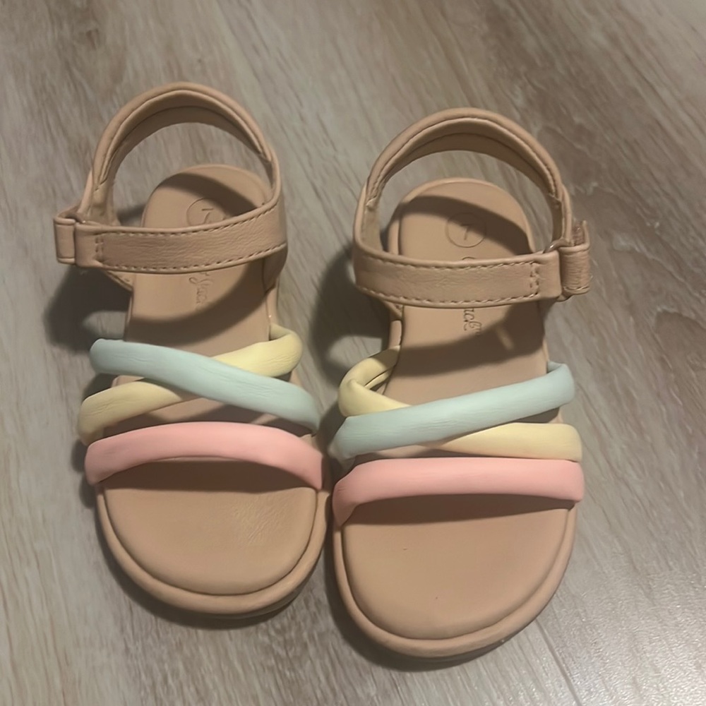 Tan sandals